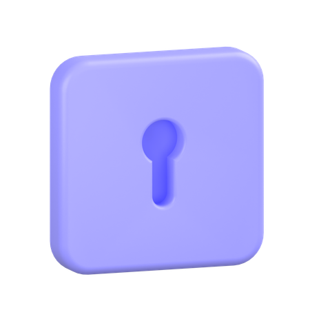 Keyhole  3D Icon