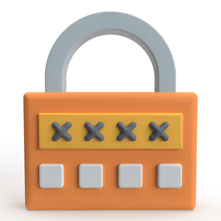 Keylocks  3D Icon