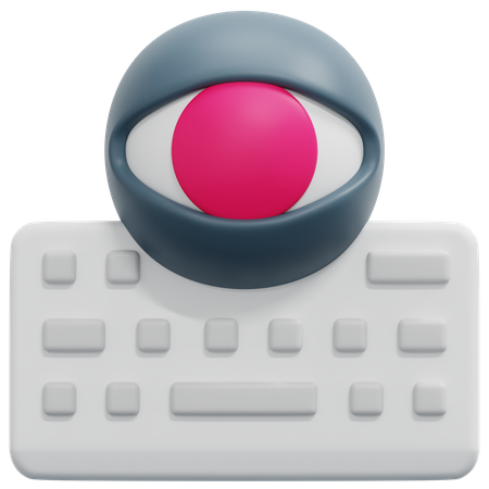 Keylogger  3D Icon