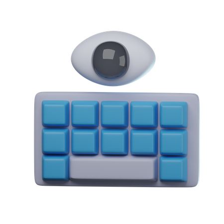 Keylogger  3D Icon