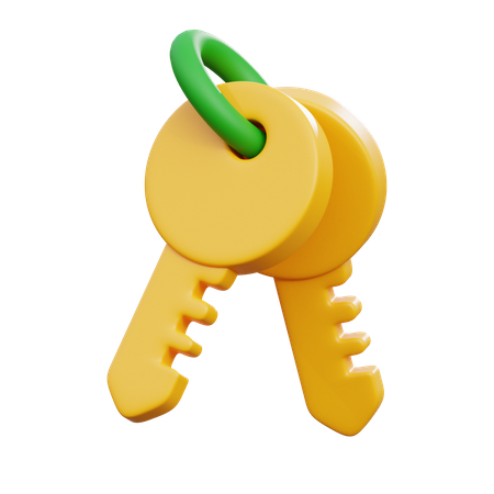 Keys  3D Icon