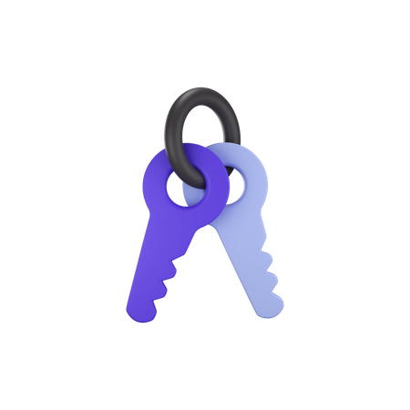 Keys  3D Icon