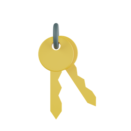 Keys  3D Icon