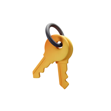 Keys  3D Icon