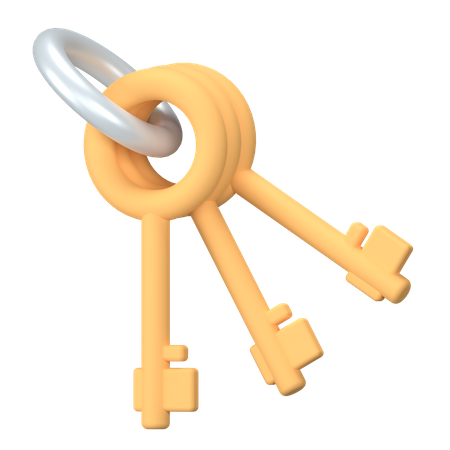 Keys  3D Icon