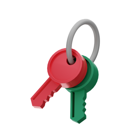 Keys  3D Icon