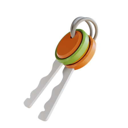 Keys  3D Icon