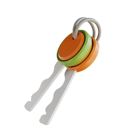 Keys  3D Icon