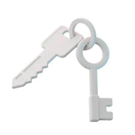 Keys  3D Icon