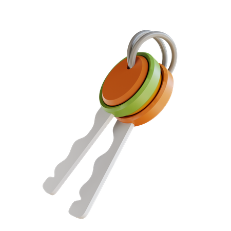 Keys  3D Icon