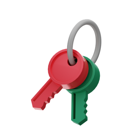 Keys  3D Icon