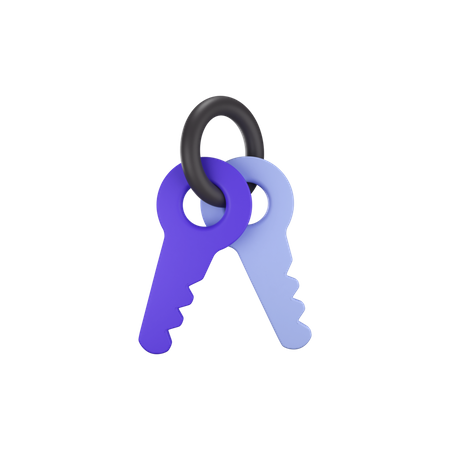 Keys 3D Icon