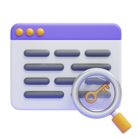 KEYWORD  3D Icon