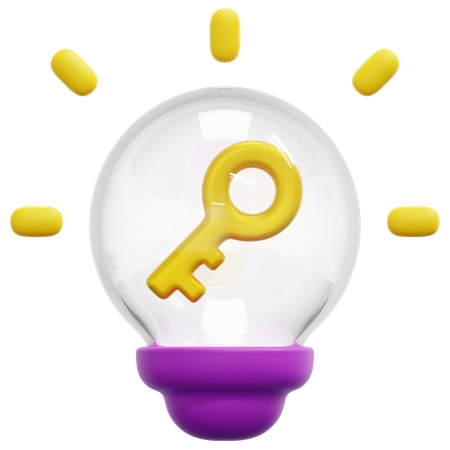 Keyword Idea  3D Icon