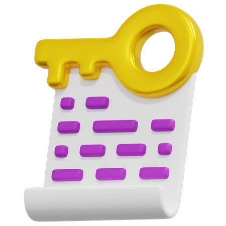 Keyword Report  3D Icon