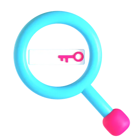 Keyword Search  3D Icon