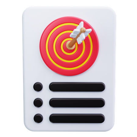 Keyword-Targeting  3D Icon