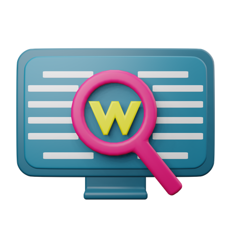 Keywords  3D Icon