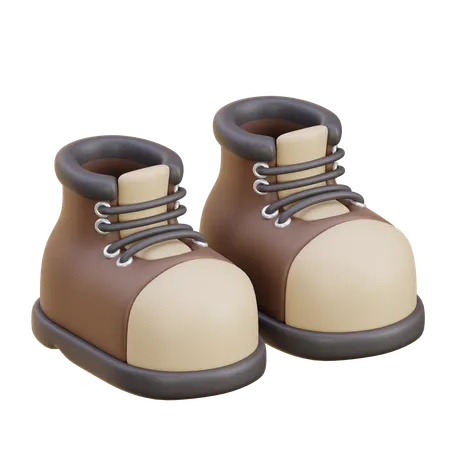Keywords Boots  3D Icon