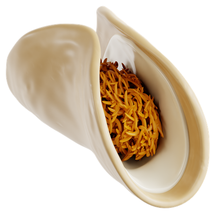 Khanom Buang  3D Icon