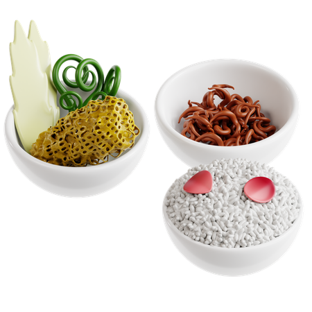 Khao Chae  3D Icon