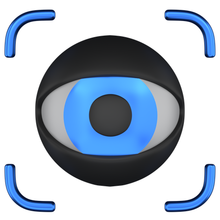KI-Auge  3D Icon