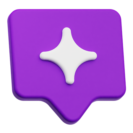 KI-Chat  3D Icon