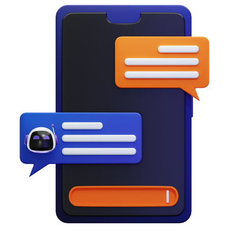 KI-Chat  3D Icon