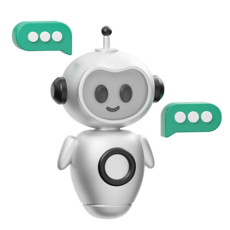 KI-Chat  3D Icon