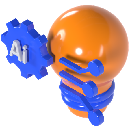KI-Innovation  3D Icon