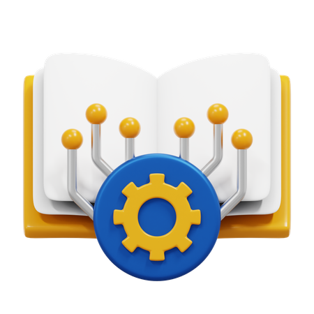 KI-Lernen  3D Icon