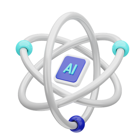 KI-Lernen  3D Icon