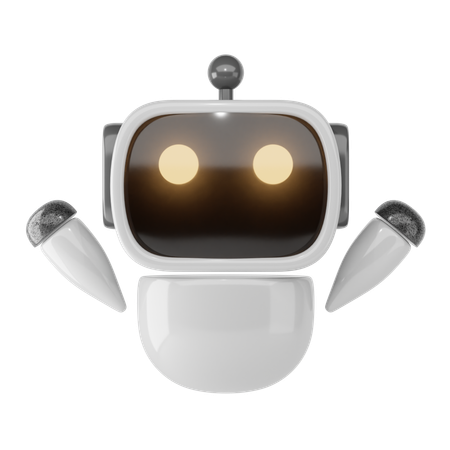 Du hast einen Roboter  3D Icon