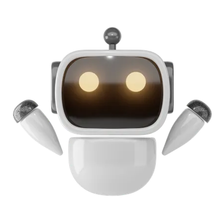 Du hast einen Roboter  3D Icon