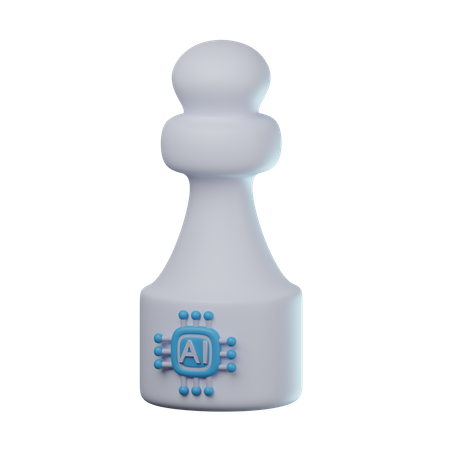 KI-Schach  3D Icon