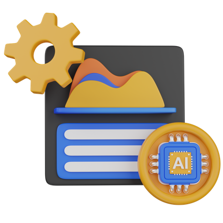 Du hast Statistiken  3D Icon