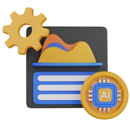 Du hast Statistiken  3D Icon
