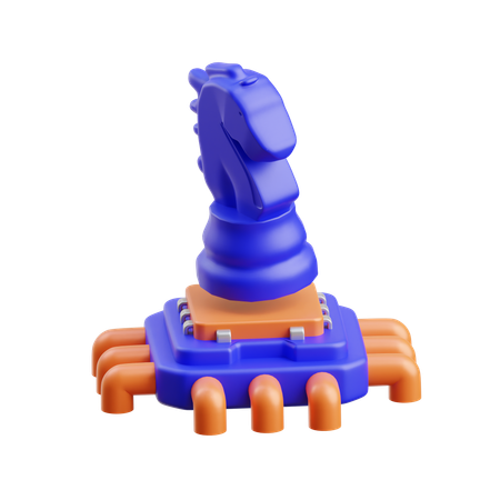 KI-Strategie  3D Icon
