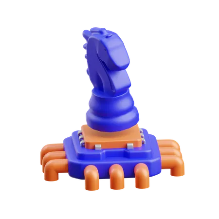 KI-Strategie  3D Icon
