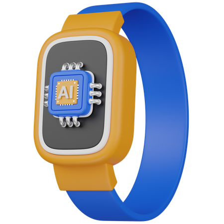 KI-Uhr  3D Icon