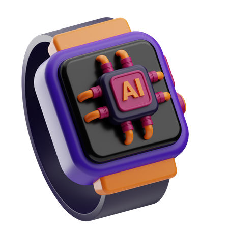 KI-Uhr  3D Icon