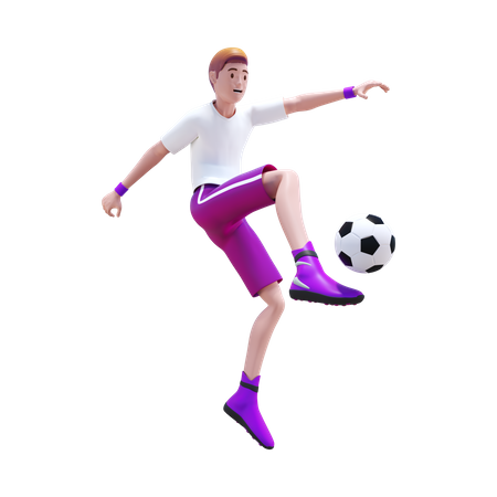 Kick Ball  3D Icon