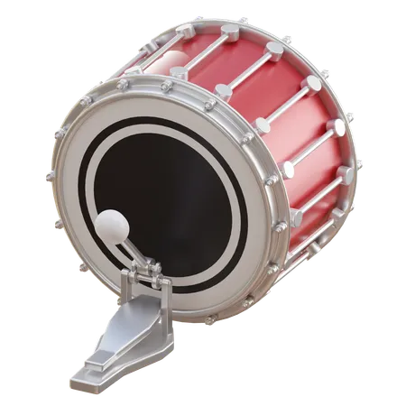 Kick Drum  3D Icon