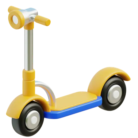Kick Scooter  3D Icon
