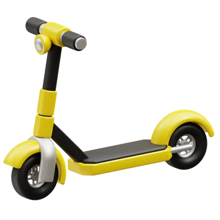 Kick Scooter  3D Icon