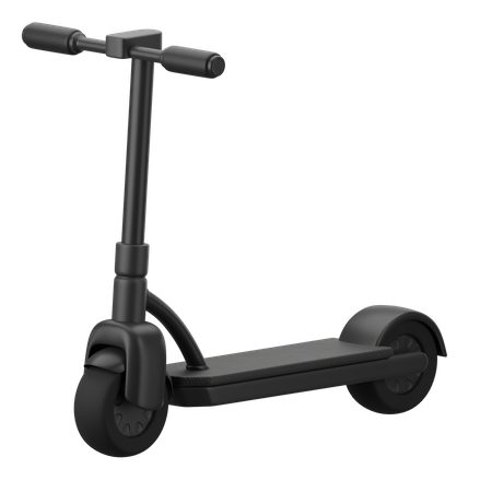Kick Scooter 3D Icon