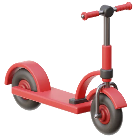 Kick Scooter  3D Icon