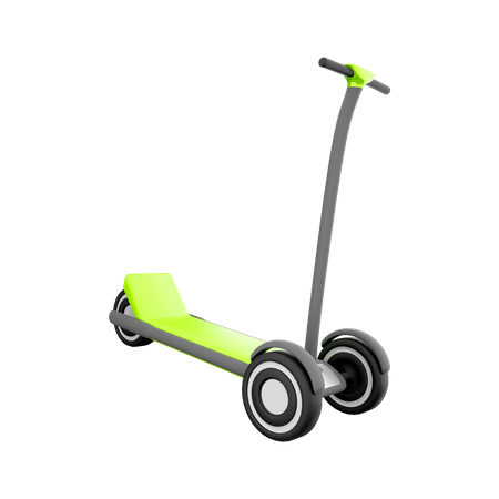 Kickboard Scooter  3D Icon