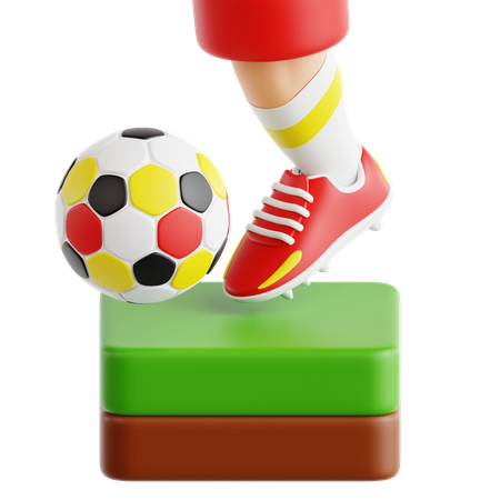 Kickoff  3D Icon