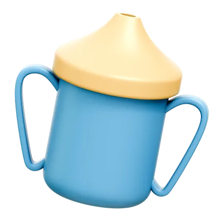 Kid Drink Bottle  3D Icon